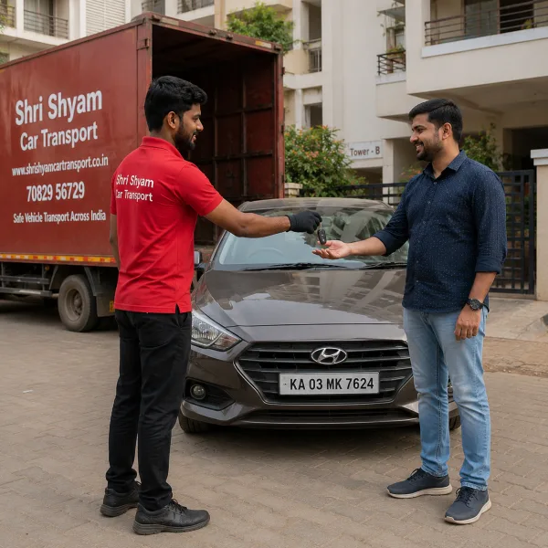 Delivery by Shri Shyam Car Transport