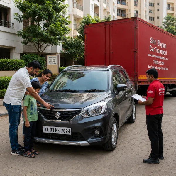 Delivery by Shri Shyam Car Transport